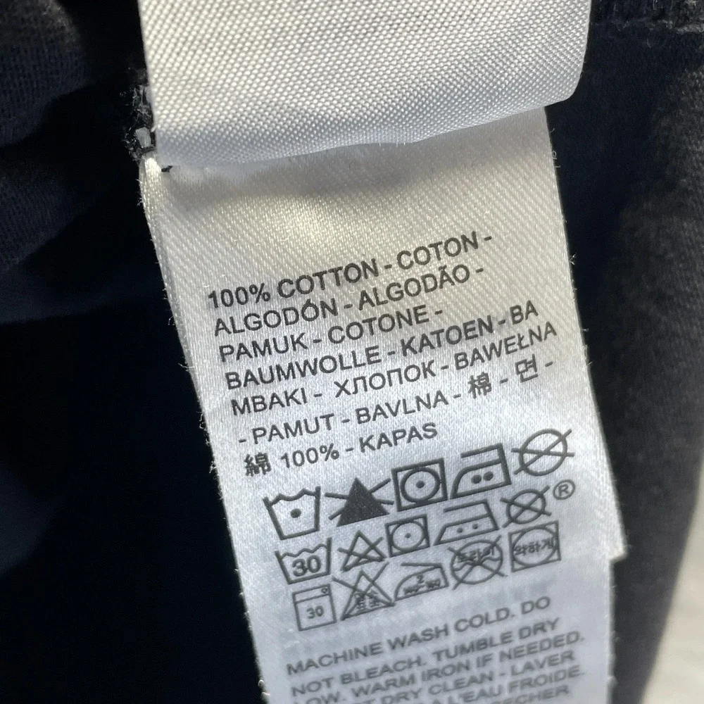 Levi's Standard Fit T-Shirt Mens 2XL Black Graphic Logo Crew Neck Everyday Wear